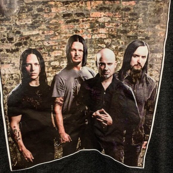 DISTURBED  WOMENS BAND PHOTO TEE - Picture 2 of 5